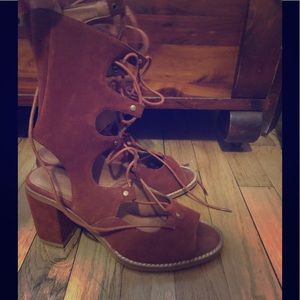 Free people suede sandals